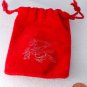 Thats All Folks Warner Brothers Bugs Bunny 1994 Pin Velveteen Pouch Jewelry