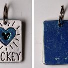 VINTAGE DISNEY MICKEY MOUSE 2 PIECE PENDANT CHARM