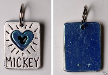 VINTAGE DISNEY MICKEY MOUSE 2 PIECE PENDANT CHARM