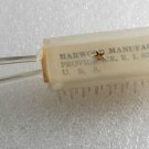 Vintage Clear Plastic Harwood Manufacturing Child Doll Brush Comb All in One