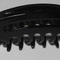Vintage Black Large Hair Comb Clip Hair Made in France