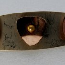 Vintage Gold PLated Metal Artistic Hair Barrette  Hair Accessorie