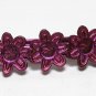 Vintage Pink Metal Daisy Flower Hair Barrette