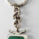 Smiley Face Television Set Keychain Metal Enamel Key Fob