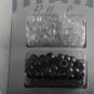Bella Luxe Hair Bead Kit Plastic Beads and Elastics Hair Braiding Beading Kit