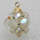 Vintage Gorgeous Iridescent Made in Hong Kong Bead CLusters  Jewelry Making