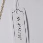 Vintage Gold Metal Decorative Locket Chain Necklace