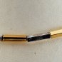 Vintage Metal Beaded 18 KT Plated Made in Hong Kong Necklace 15"