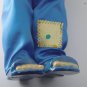Vintage Circus Clown 12" Doll Porcelain Padded Body Hand Painted Ripped Shoes