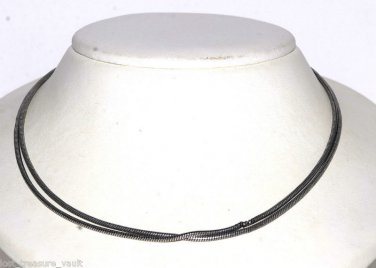 Silver Metal Chico's Snake Chain Necklace Damaged