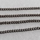 Gunmetal Chain Connector Collar Sew On Jewelry Making Accessorie Set of 4