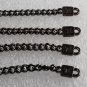 Gunmetal Chain Connector Collar Sew On Jewelry Making Accessorie Set of 4