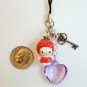 Hello Kitty Phone MP3 Charm - Red Strawberry