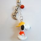 Snoopy and Moon Cell Phone MP3 Charm