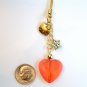 Gold Tone Hello Kitty Cell Phone MP3 Charm *Free Shipping*