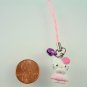 Hello Kitty Cell Phone MP3 Charm -Pink Rose