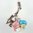Little Twin Stars Cell Phone MP3 Charm