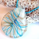 Lampwork Glass Pendant Necklace