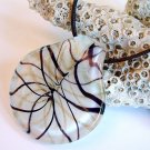 Lampwork Glass Pendant Necklace