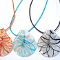 Lampwork Glass Pendant Necklace