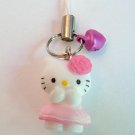 Pink Rose Hello Kitty Cell Phone MP3 Charm