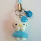 Blue Rose Hello Kitty Cell Phone MP3 Charm