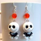 Big Head Jack Nightmare Before Christmas Handmade Earrings