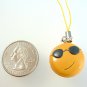 Smiley Face Cell Phone MP3 Charm - Cool Sunglasses
