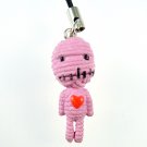 Pink Voodoo Doll Cell Phone MP3 Charm