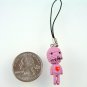 Pink Voodoo Doll Cell Phone MP3 Charm