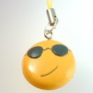 Smiley Face Cell Phone MP3 Charm - Choose Expressions