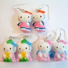 HELLO KITTY with Ethnic Costume Earrings - Choose Style