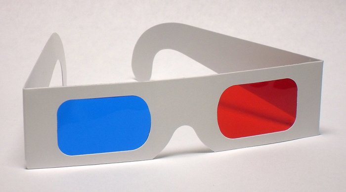 Classic Red/Blue 3D Glasses - Paper Anaglyph