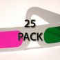 25 pack New! Magenta/Green 3D Glasses - Paper Anaglyph