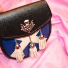 Semi Dress Saltire Leather Sporran
