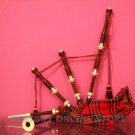 Bagpipe, Rosewood, Tartan Cover Synthetic Bag