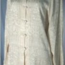 Missy Long Sleeve Blouse with Frog Buttons