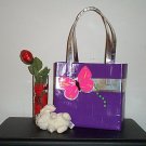 Purple bag with Pink butterfly