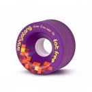 Orangatang 65/83 Fat Free Purple Freeride, Set of 4 Skateboard Wheels