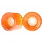 Seismic Speed Vent 77/75 Translucent Orange, Set of 4 Skateboard Wheels
