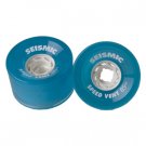 Seismic Speed Vent 85/75 Clear Cyan Blue, Set of 4 Skateboard Wheels