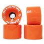Bennett Alligator Solid Orange 71/79 Set of 4 Skateboard Wheels