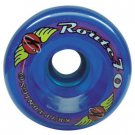 Kryptonics Route 70/78 Clear Blue, Set of 4 Skateboard Wheels
