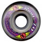 Kryptonics Route 70/78 Clear, Set of 4 Skateboard Wheels