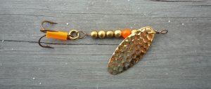 TINY ORANGE BP SWINGMAN SPINNER