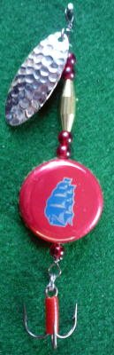Novelty Fishing Lure - Molson Export Beer Bottle Cap Spinner
