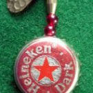 Novelty Fishing Lure - Heineken Dark Beer Cap Spinner
