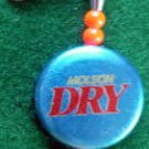 Novelty Fishing Lure - Molson Dry Beer Bottle Cap Spinner