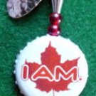 Novelty Fishing Lure - Molson IAM Beer Bottle Cap Spinner