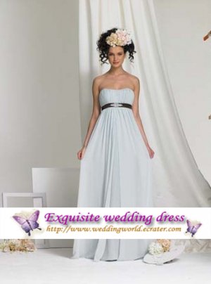 New sexy Prom/Ball/Evening strapless white pregnant woman' WeddingDress Custom Size  voile&satin